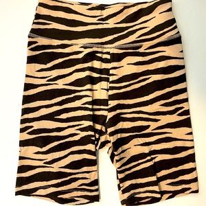 Zebra bike shorts